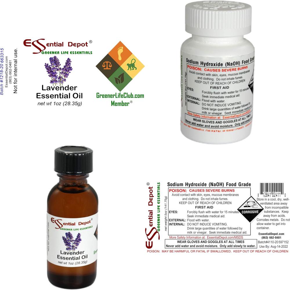Soap Making Ingredients Natural - R.E.D. Soap Mg Starter Soap Kit