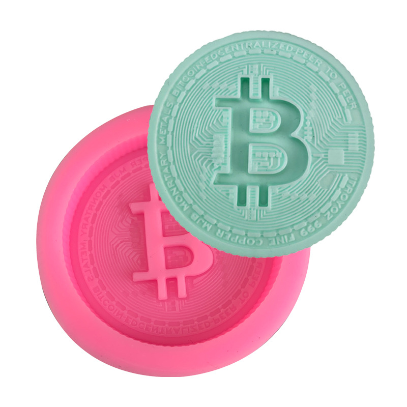 Soap Making Material - 1/3pcs Currency Logo Soap Silicone Cake