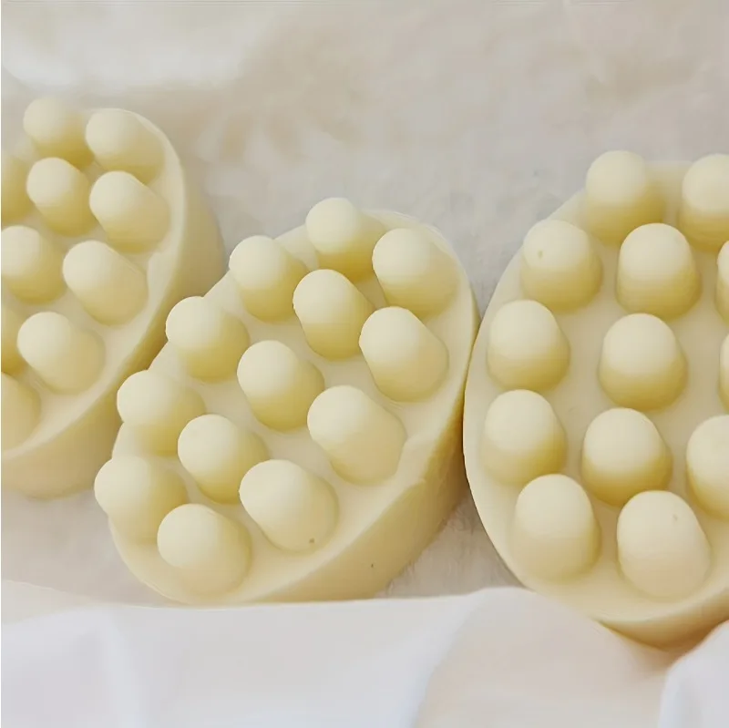 Soap Mold Silicone Loaf - 1/3PCS-3D Handmade Silicone Soap Mold Massage