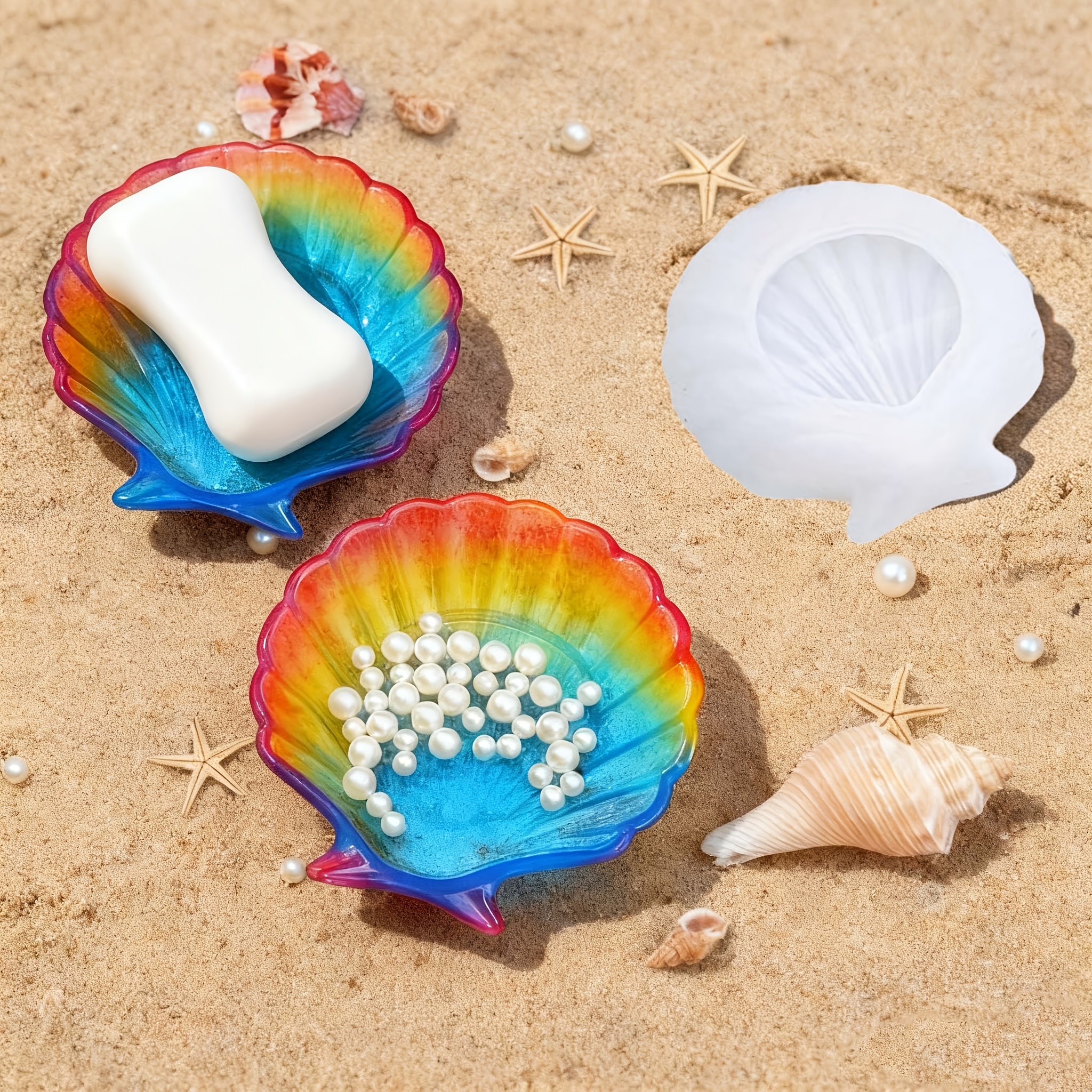 Soap Making Material - 1 piece of silicone shell resin