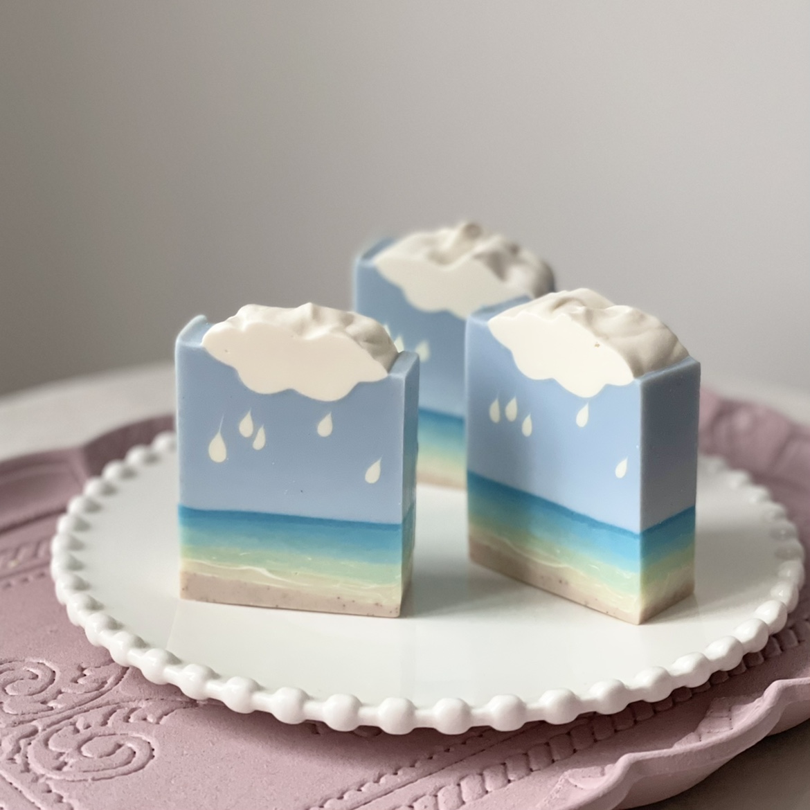 Soap Making For Beginners Book - Soap Rib Pattern Picture Tuxture Scraper