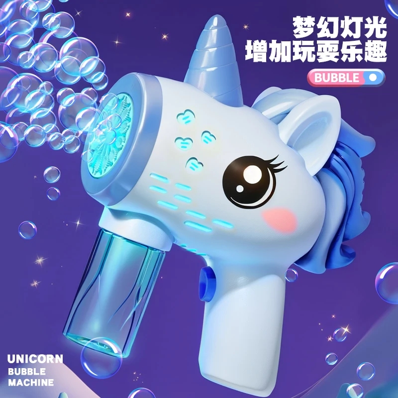 Unicorn electric bubble gun, t - Soap Making Cold Process reseña y precio