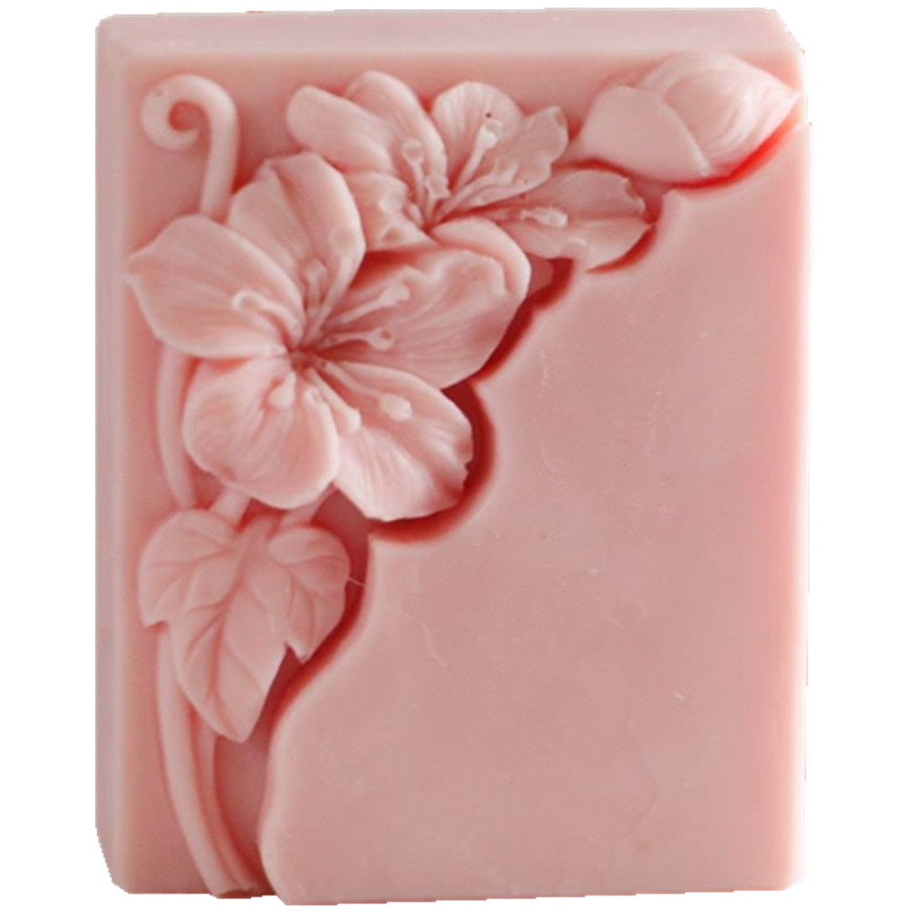 Pretty Floral Soap Mold Rectan - Soap Making Cold Process reseña y precio