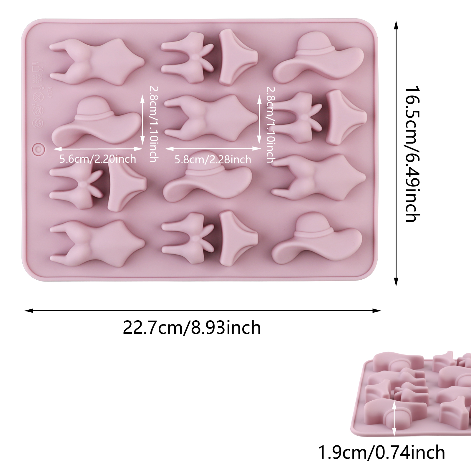 A Summer-Themed Beach Bikini M - Soap Making Material reseña y precio