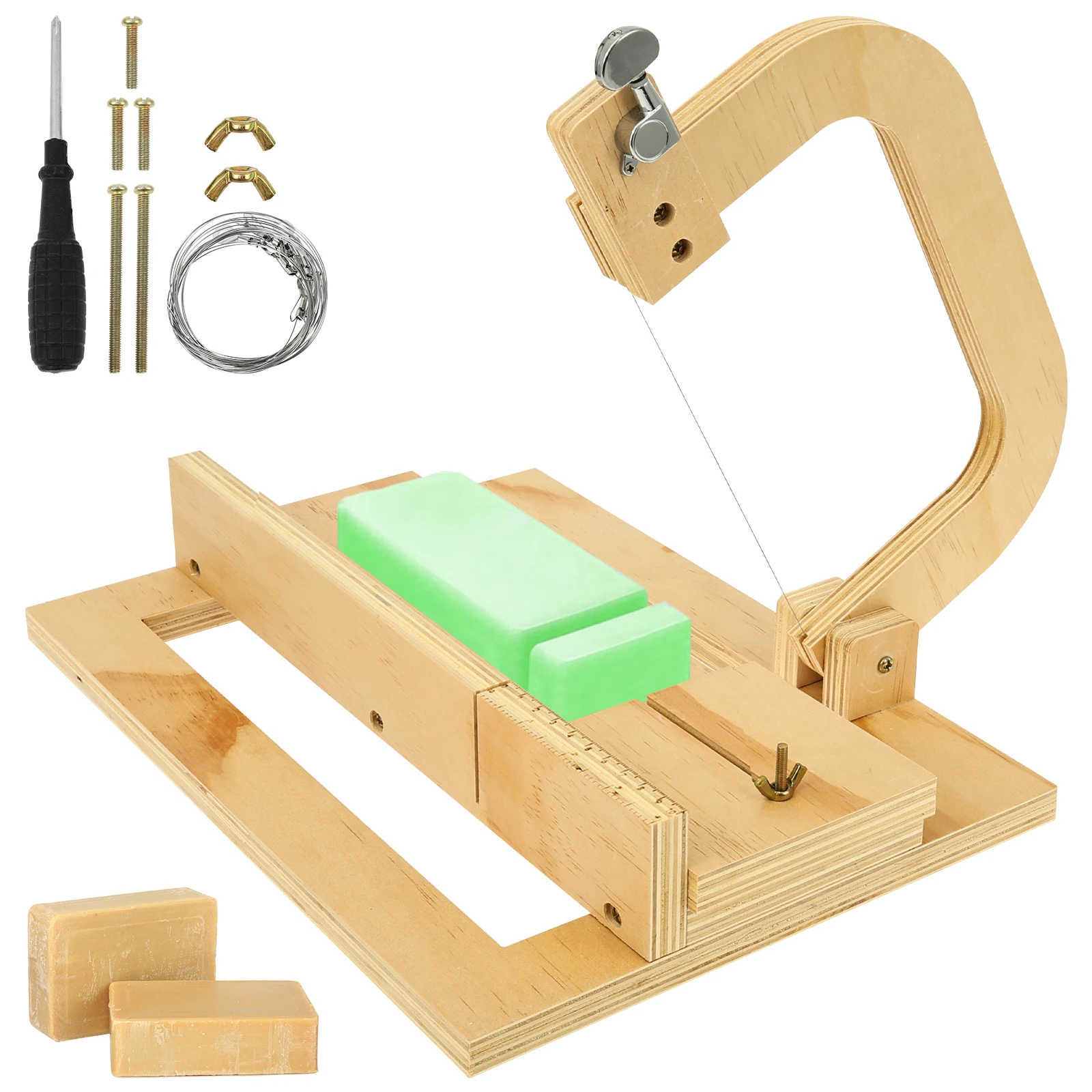 Wooden Soap Cutter Professiona - Soap Making For Beginners Book reseña y precio
