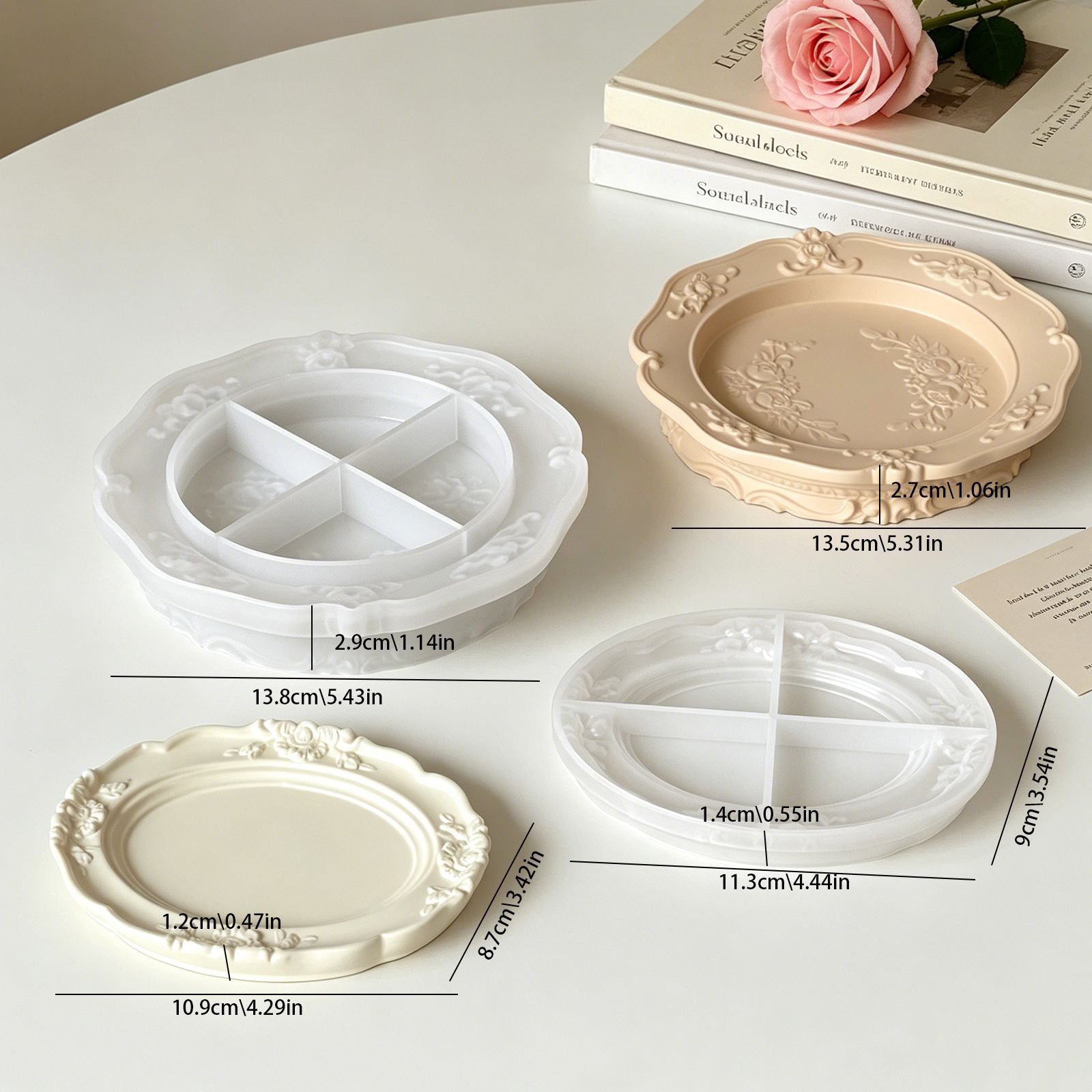 Elegant Vintage Baroque Lace S - Soap Making Material reseña y precio