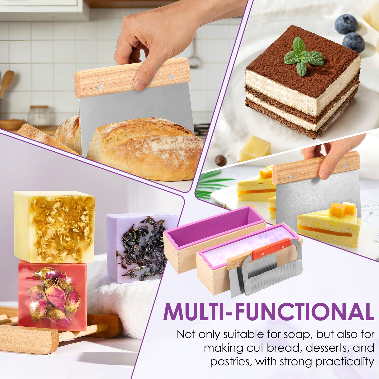 1Set Soap Making Mold Heat Res - Soap Making For Beginners Book reseña y precio