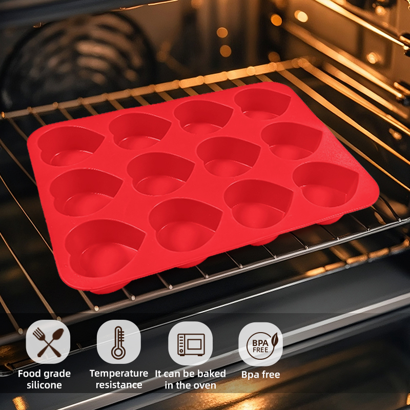 Silicone Heart Molds for Choco - Soap Mold Silicone Loaf reseña y precio