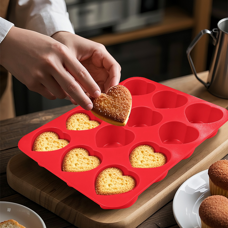 Silicone Heart Molds for Choco - Soap Mold Silicone Loaf reseña y precio