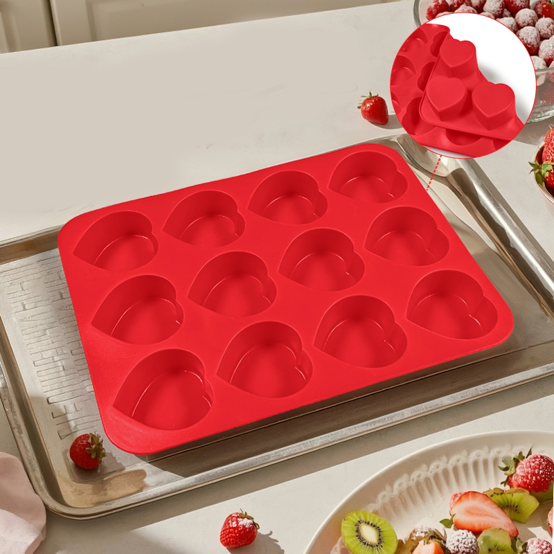 Silicone Heart Molds for Choco - Soap Mold Silicone Loaf reseña y precio