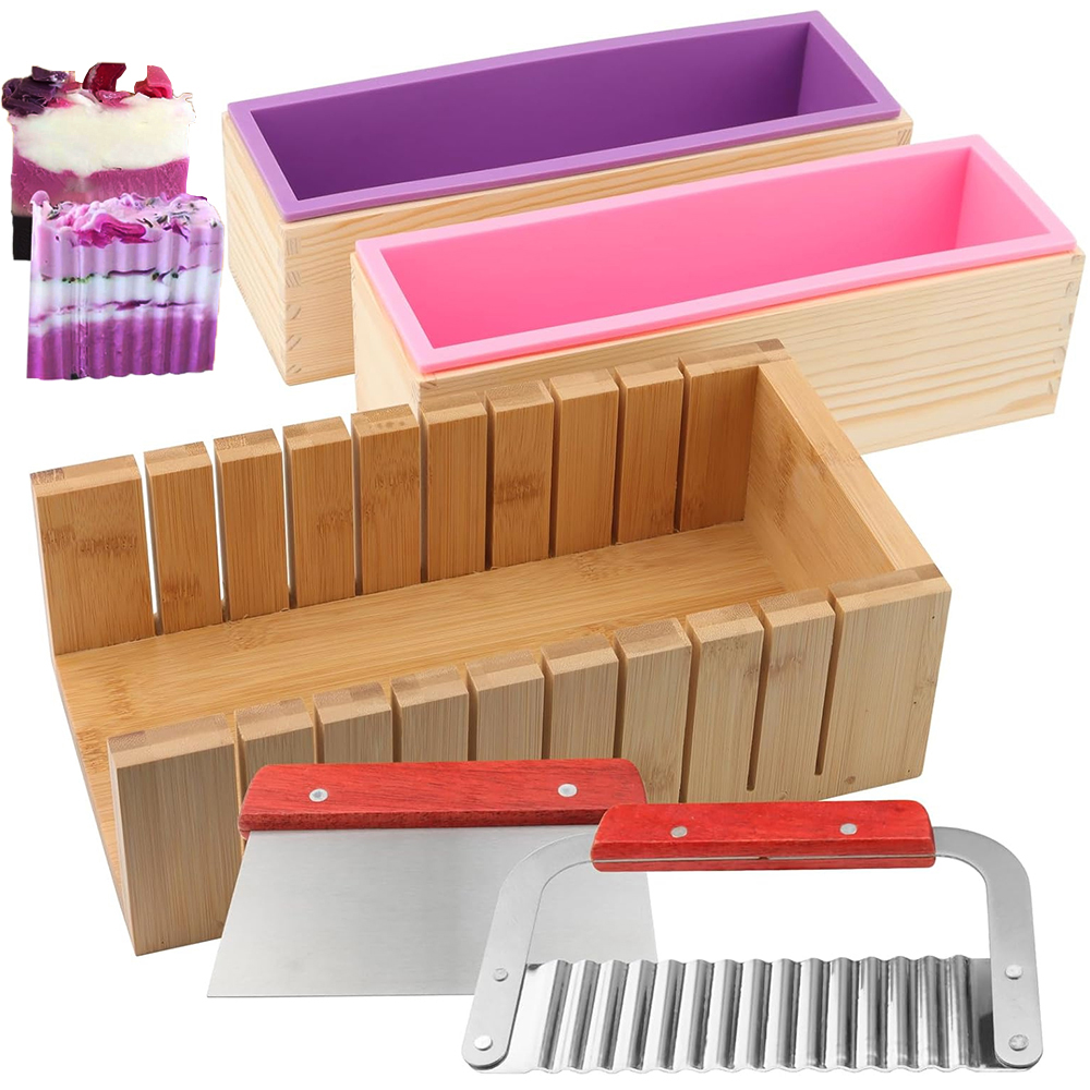 DIY Handmade Soap Making Kit B - Soap Mold Silicone Loaf reseña y precio