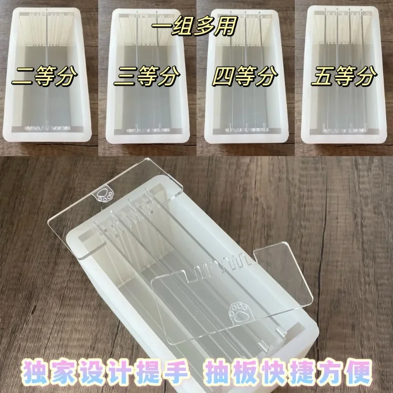 7cm Clear Acrylic Dividers Boa - Soap Making For Beginners Book reseña y precio