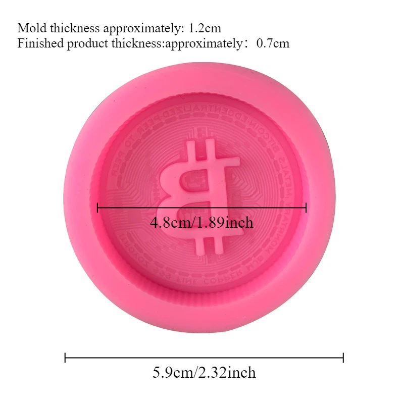 1/3pcs Currency Logo Soap Sili - Soap Making Material reseña y precio
