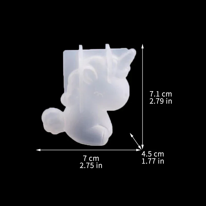 3D Geometric Silicone Unicorn  - Soap Mold Silicone Loaf reseña y precio