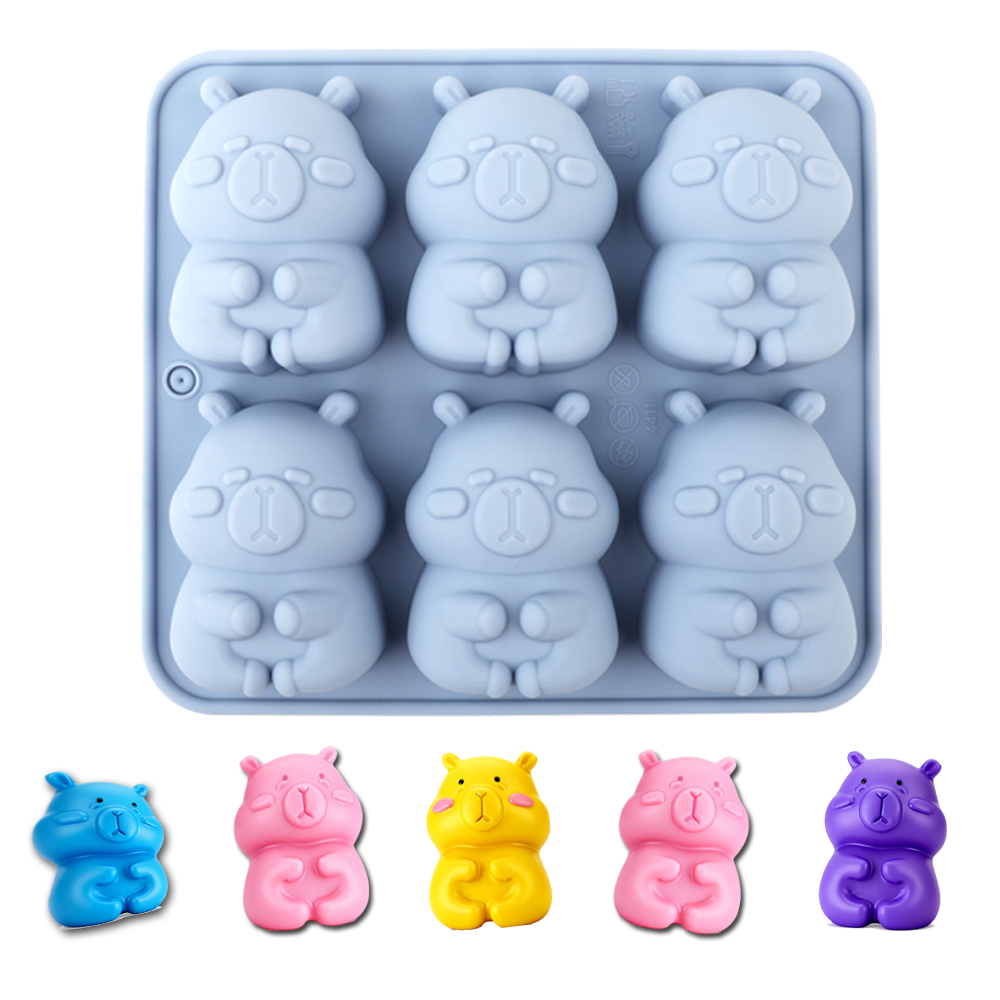 1 Silicone Cake Mold in the Sh - Soap Making Material reseña y precio