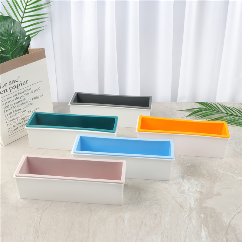 Plastic box + Silicone inner s - Soap Mold Silicone Loaf reseña y precio