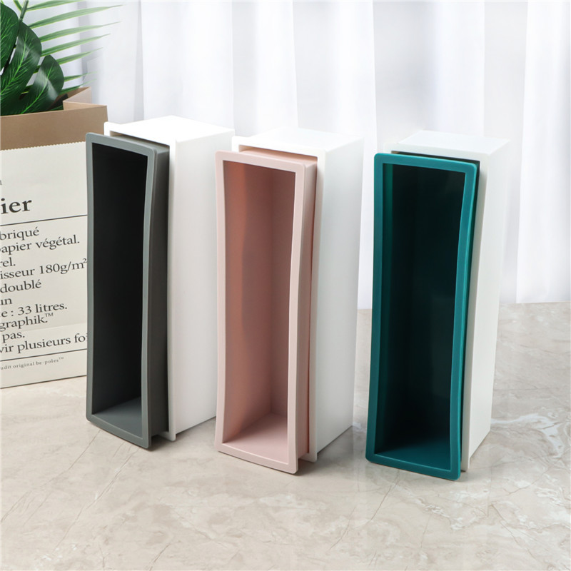 Plastic box + Silicone inner s - Soap Mold Silicone Loaf reseña y precio