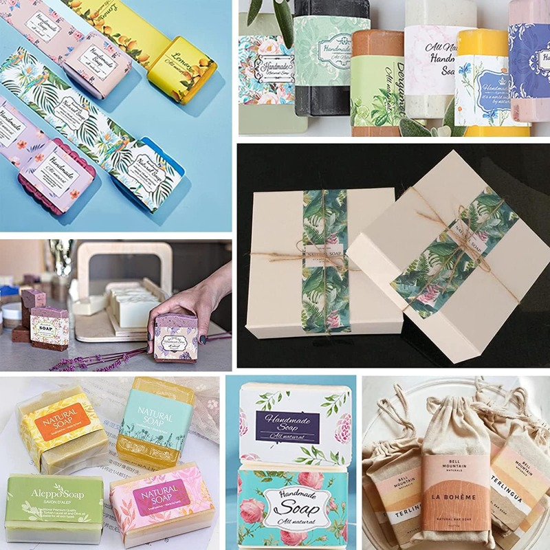 90pcs Soap Wrappers 9 Styles S - Soap Making For Beginners Book reseña y precio