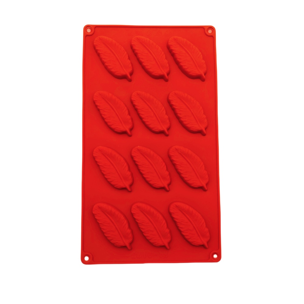Hot Selling 12 Hole Feather Sh - Soap Mold Silicone Loaf reseña y precio