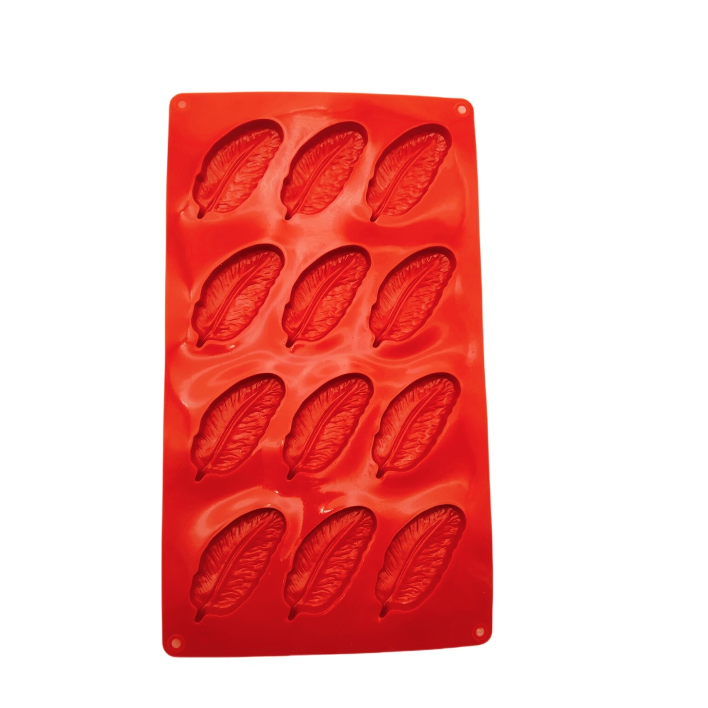 Hot Selling 12 Hole Feather Sh - Soap Mold Silicone Loaf reseña y precio