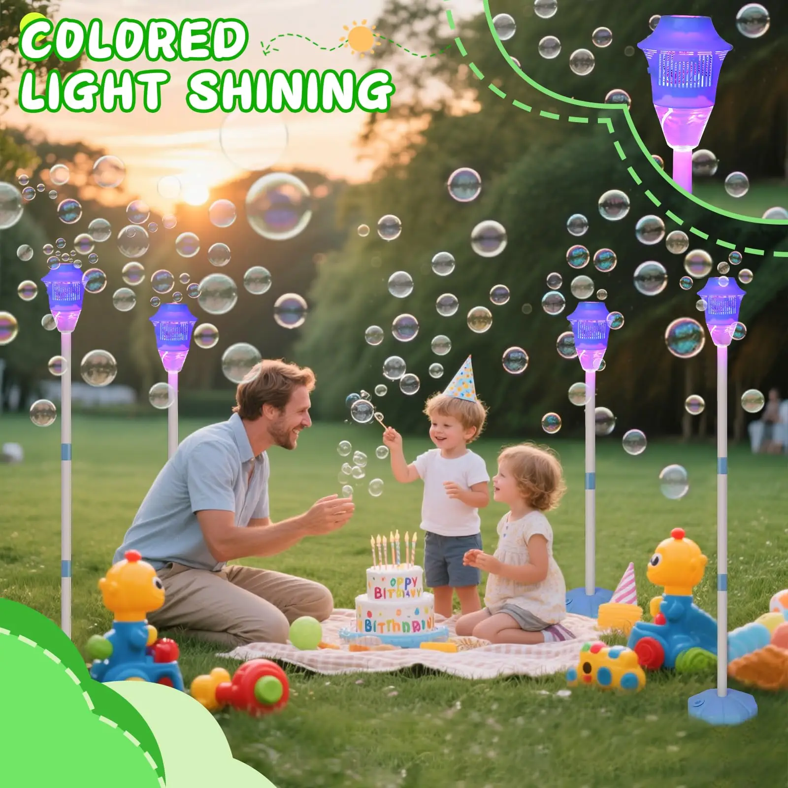Stand Bubble Machine with Ligh - Soap Making Cold Process reseña y precio