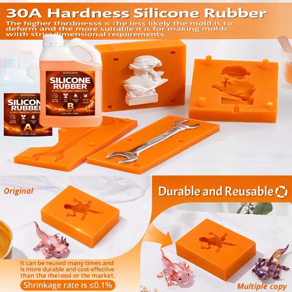 Liquid Silicone Rubber Kit,Hig - Soap Making Material reseña y precio