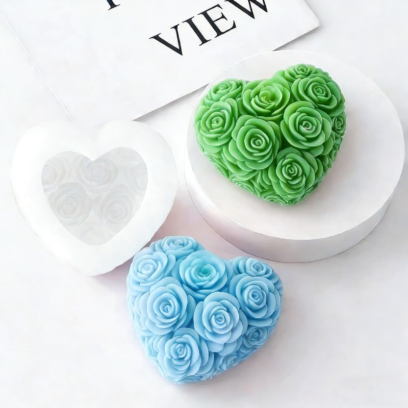 DIY Love Rose Flowers Valentin - Soap Making Raw Material reseña y precio