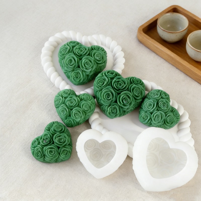 DIY Love Rose Flowers Valentin - Soap Making Raw Material reseña y precio