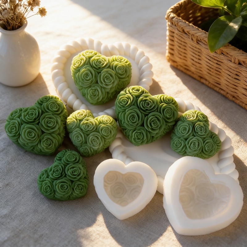 DIY Love Rose Flowers Valentin - Soap Making Raw Material reseña y precio