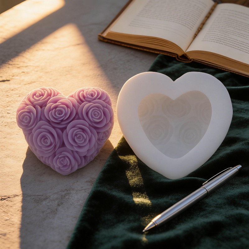 DIY Love Rose Flowers Valentin - Soap Making Raw Material reseña y precio