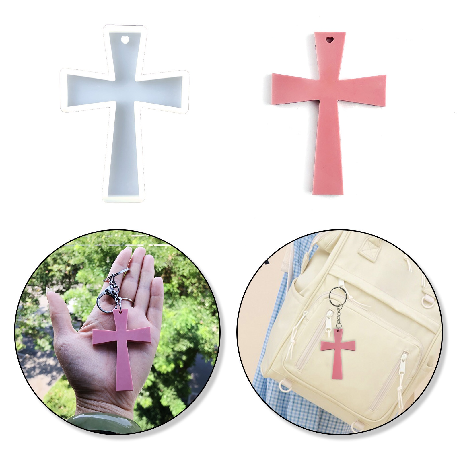 Silicone Mold Blessing Cross D - Soap Making Raw Material reseña y precio