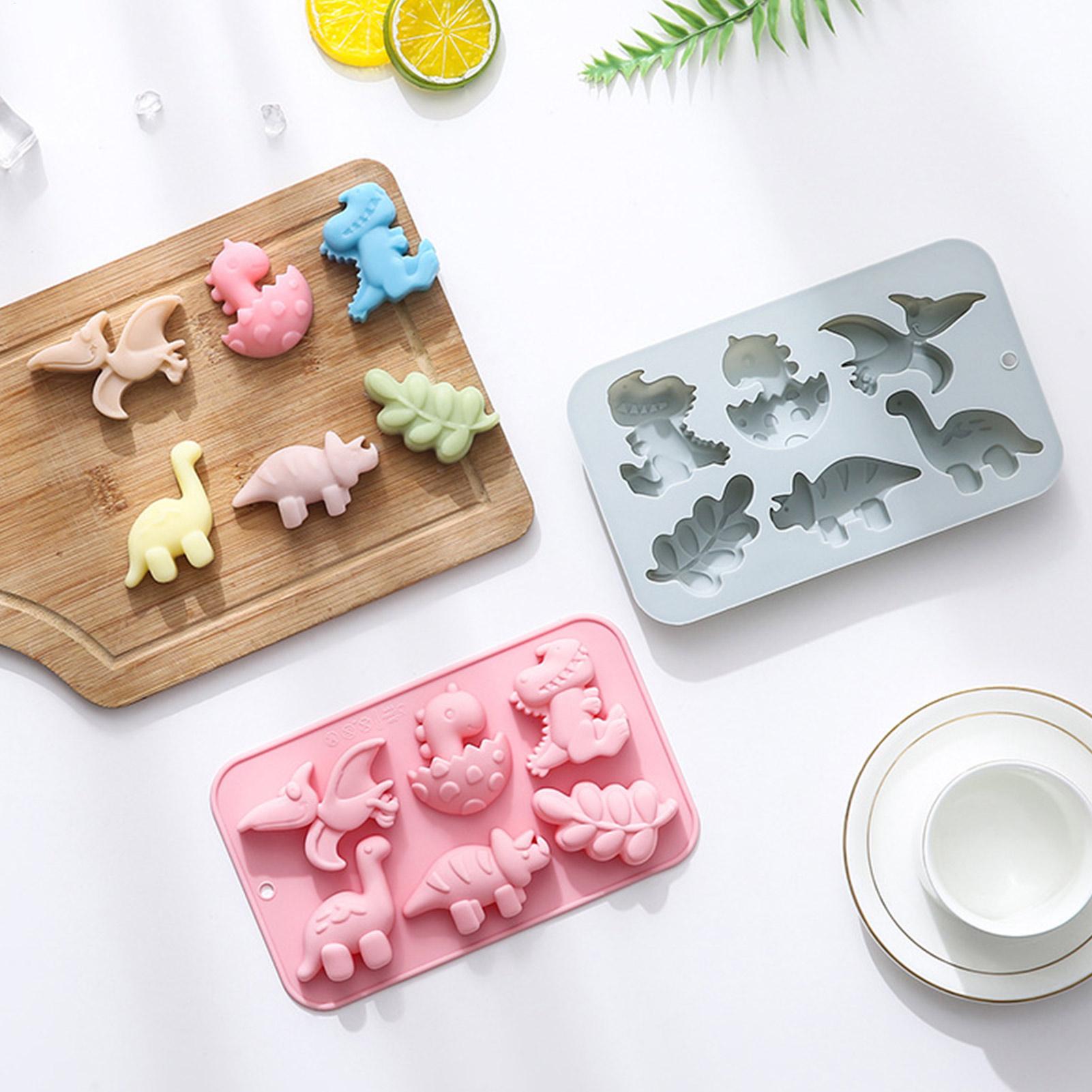 Silicone 6 Cavities Dinosaur J - Soap Making Material reseña y precio