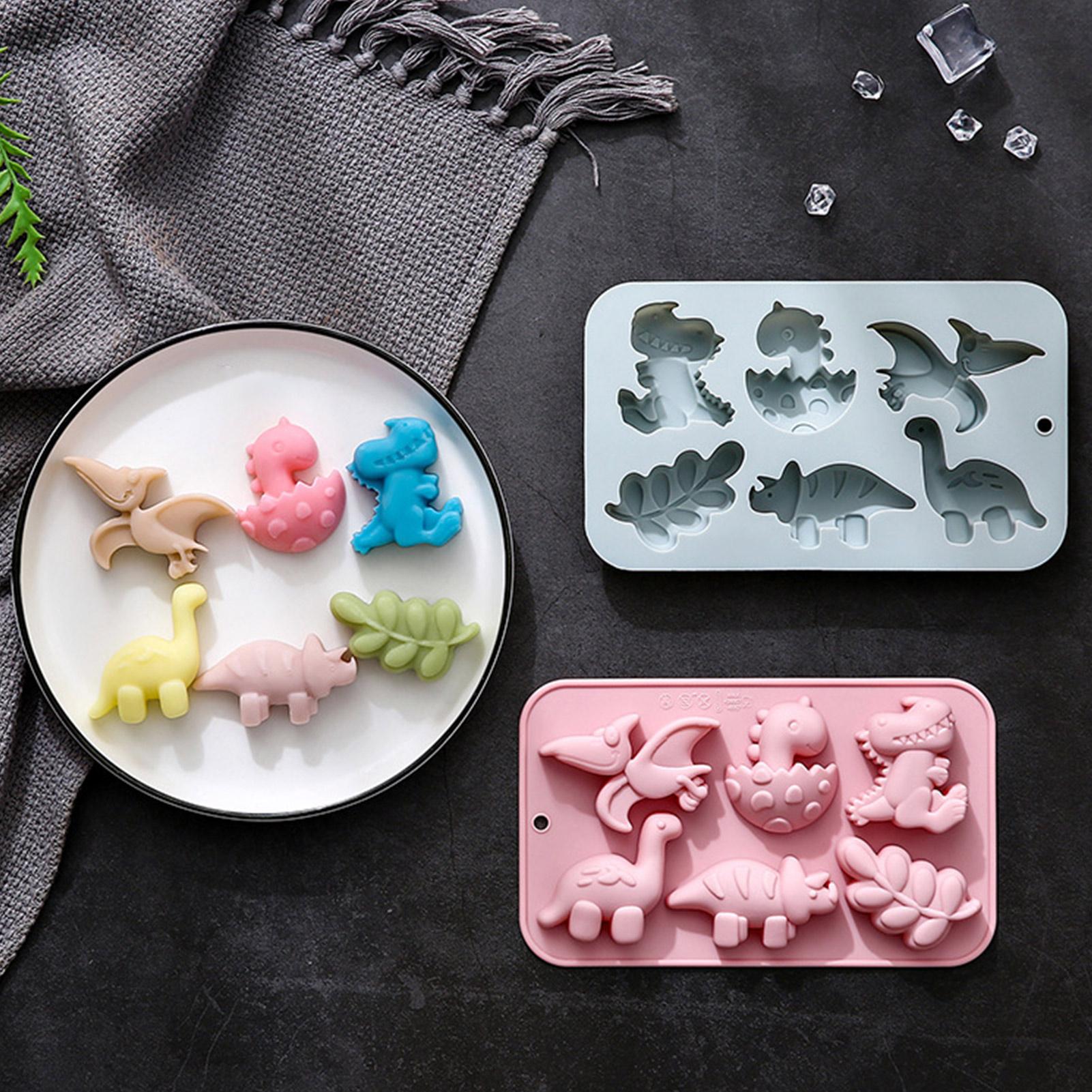 Silicone 6 Cavities Dinosaur J - Soap Making Material reseña y precio