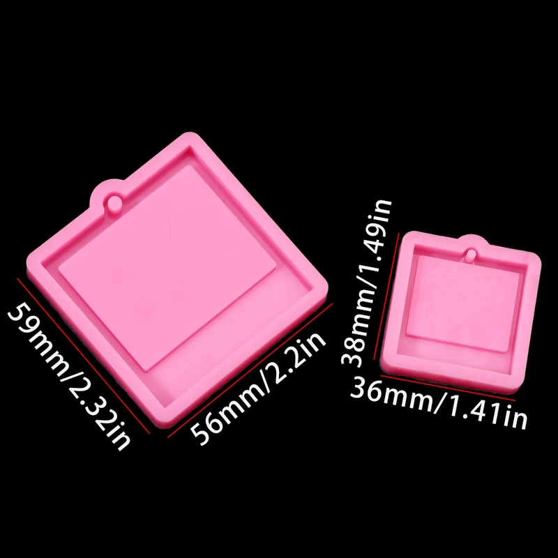 Photo Frame Epoxy Resin Keycha - Soap Mold Silicone Loaf reseña y precio