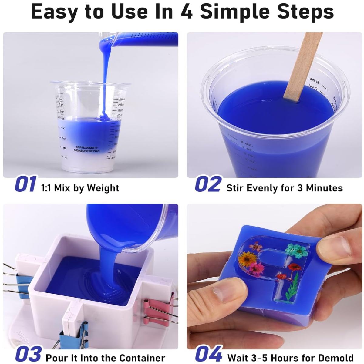 32oz High-Performance Silicone - Soap Making Material reseña y precio