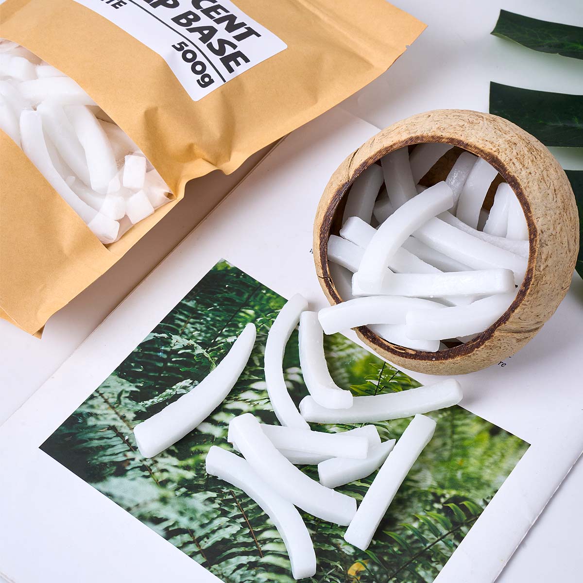 500g Transparent White Color S - Soap Making Raw Material reseña y precio
