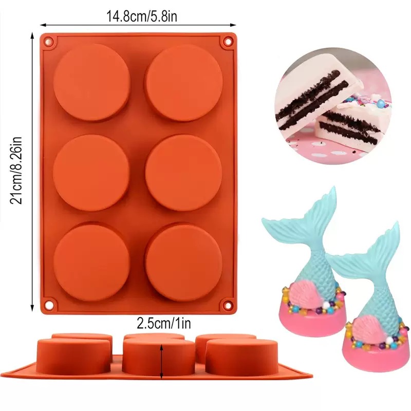 Round Silicone Soap Mold DIY H - Soap Mold Silicone Loaf reseña y precio